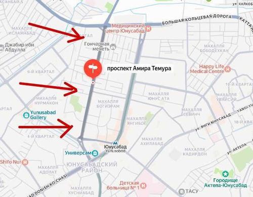 Продаю 20 соток, проспект Амира Темура, 1 линия
