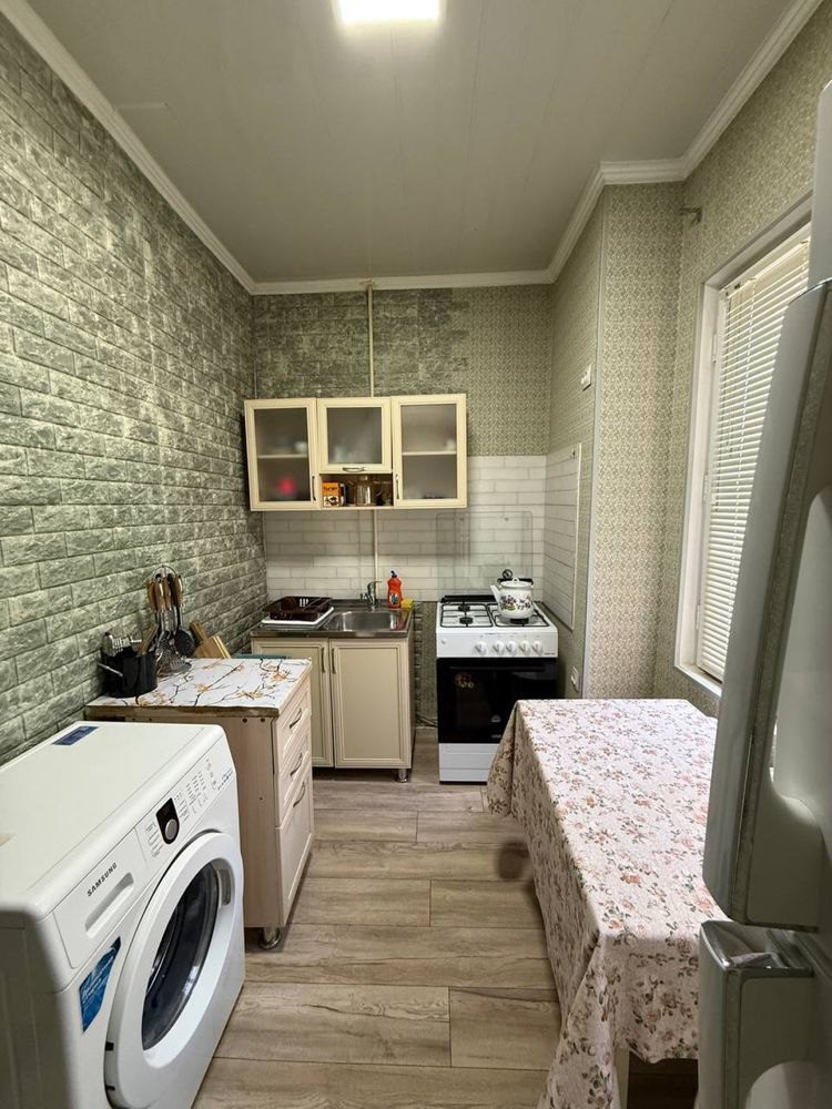 1-room apartment, 40 m², Tashkent, Sergeli District, for rent