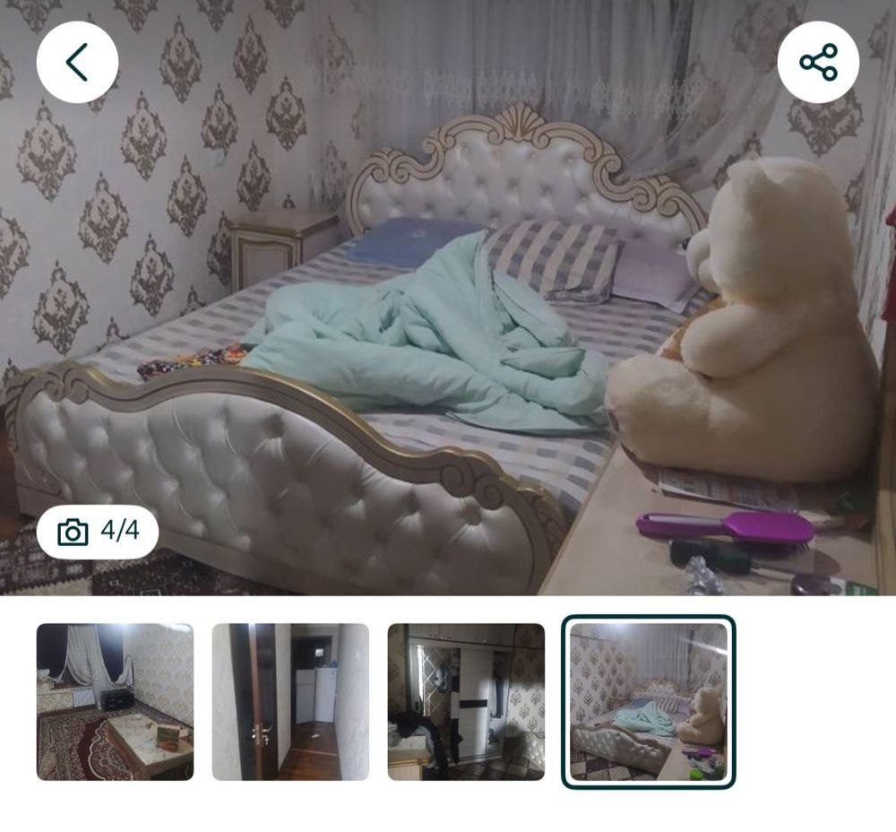 3-xonali kvartira, 68 m², Toshkent, Yunusobod tumani, ijaraga