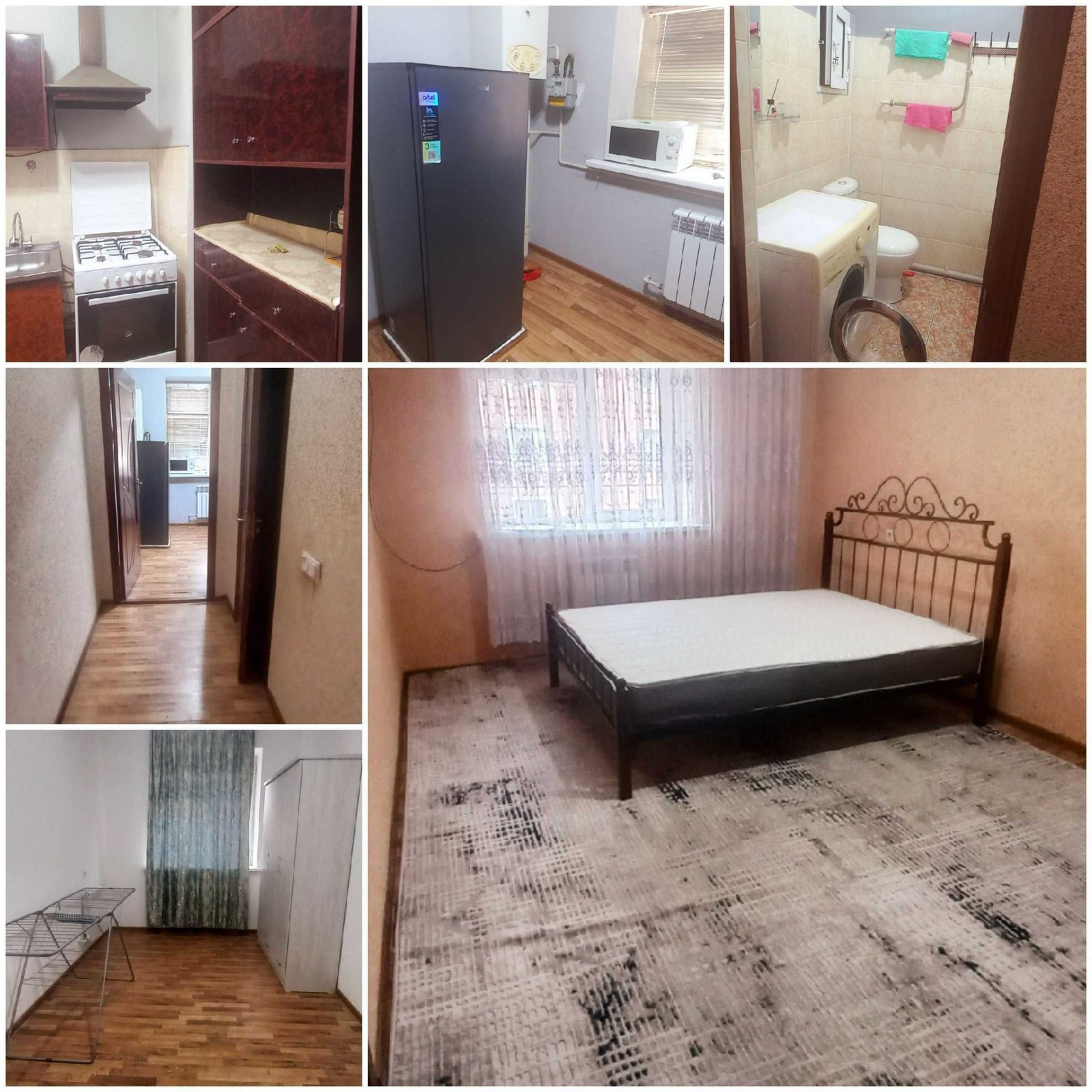 2-xonali kvartira, 45 m², Toshkent, Sergeli tumani, ijaraga