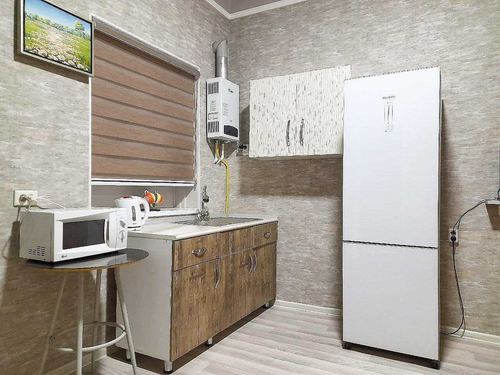Own two-room house for rent.