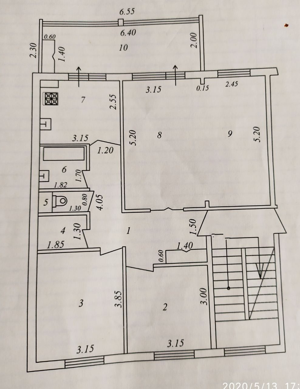 4-xonali kvartira, 90 m², Toshkent, Yunusobod tumani, sotuvga
