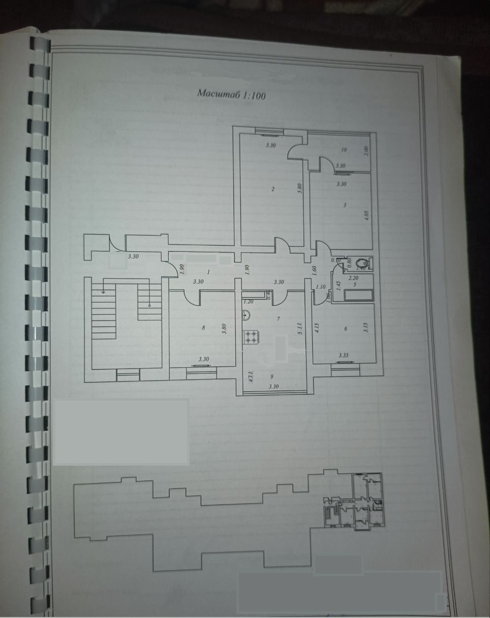 4-xonali kvartira, 100 m², Toshkent, Sergeli tumani, sotuvga