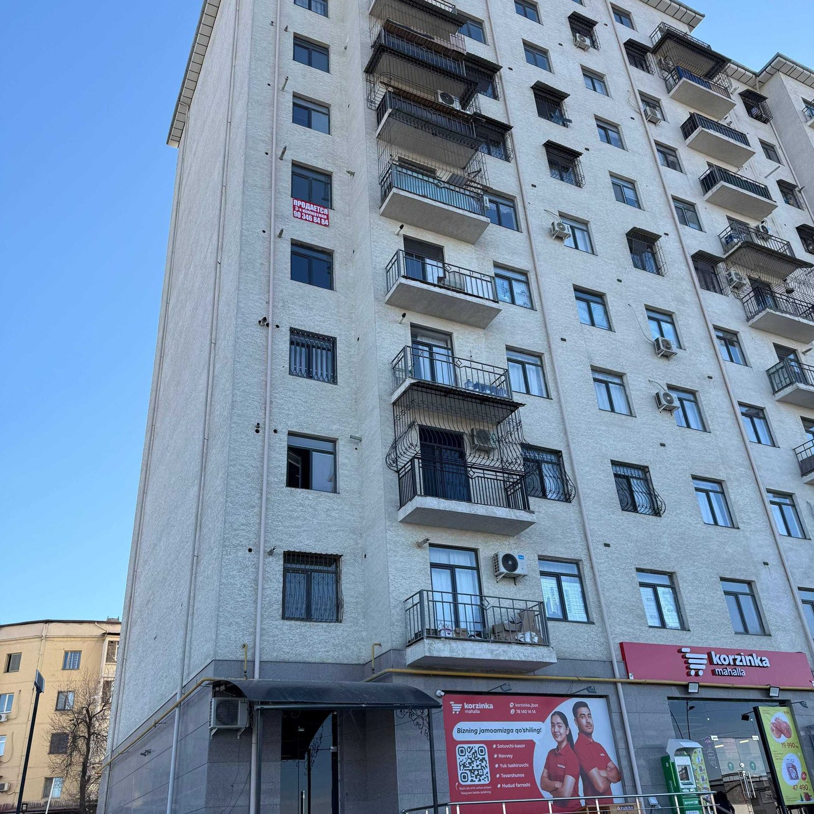 3-xonali kvartira, 103.09 m², Toshkent, Yunusobod tumani, sotuvga