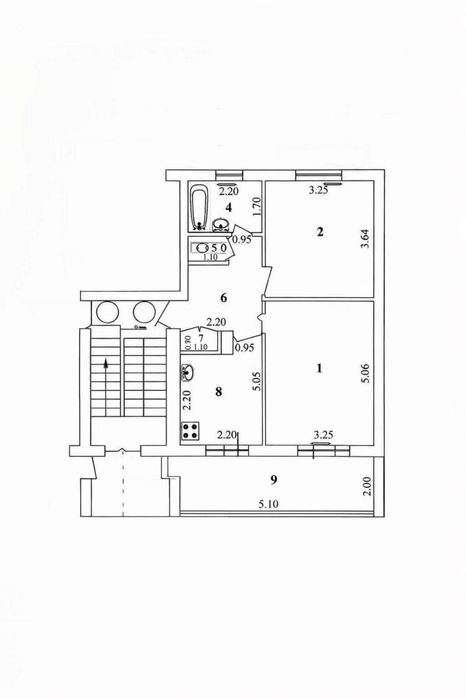 2-room apartment, 77 series, Tuzel 1 address