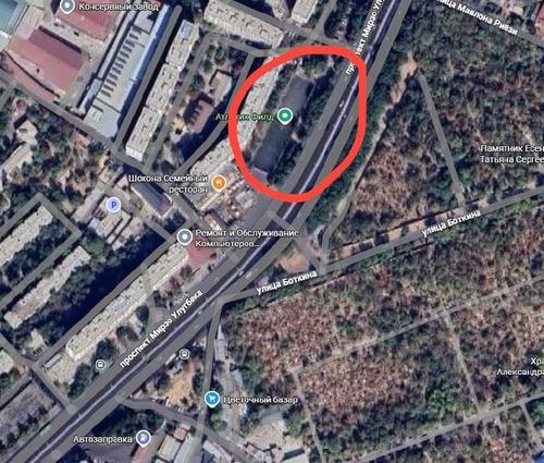 Large plot of land and building with permit for sale in the city center