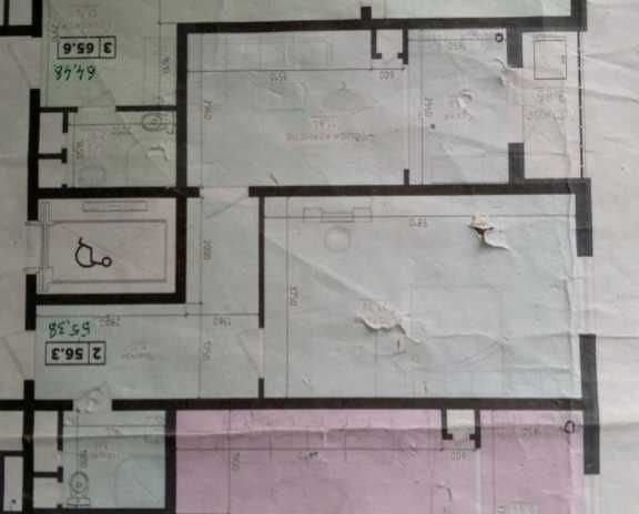 2-xonali kvartira, 56.3 m², Toshkent, Sergeli tumani, sotuvga