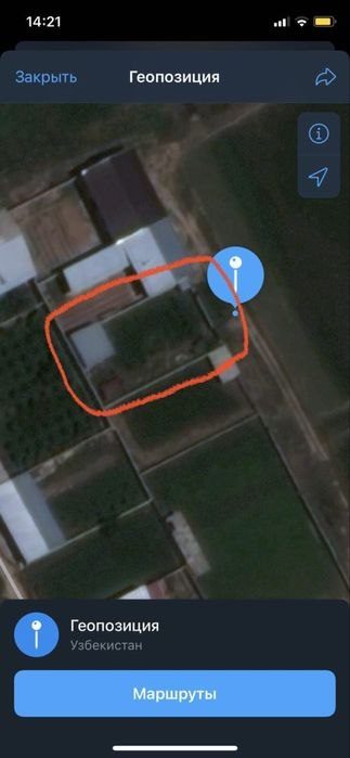 Vaqtinchalik qurilma bilan 6 sotix yer uchastkasi sotiladi.