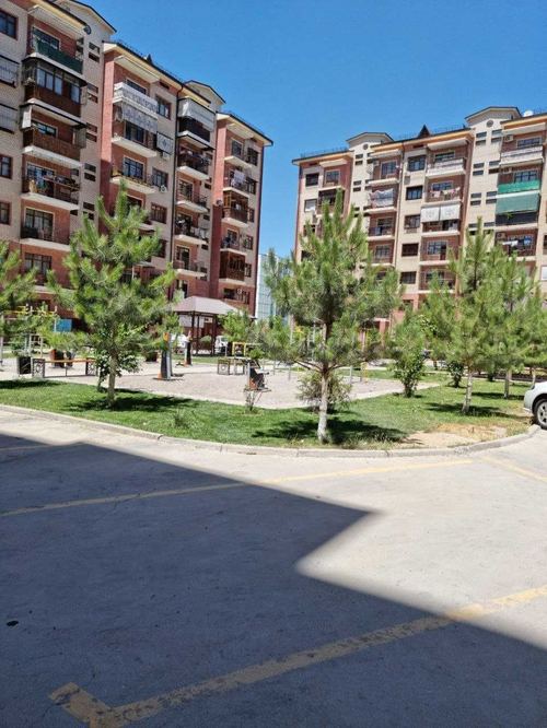 Own 3-room new apartment for rent in a new building on Maxtumquli street