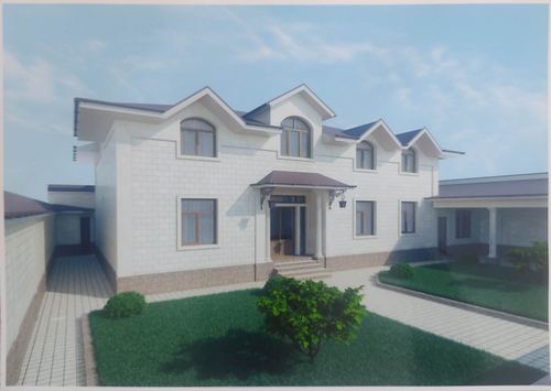 URGENT SALE: EURO-STYLE HOUSE, 6 sotok, 8 rooms (Yashnabad district)