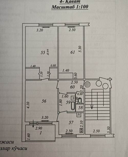 Selling my 3-room apartment, mortgage possible.