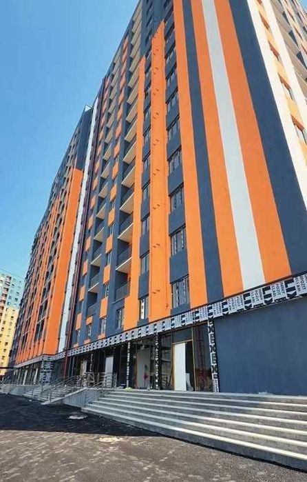 2 rooms, turnkey, new building. Initial payment $14,200 with subsidy (mortgage).