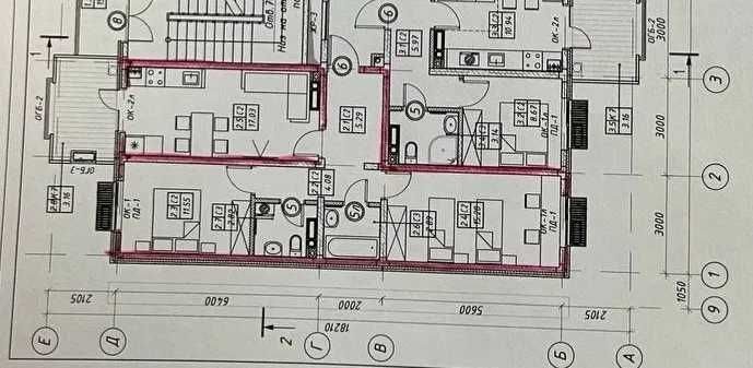 3-xonali kvartira, 63 m², Toshkent, Mirobod tumani, sotuvga