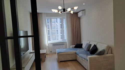 2-room apartment for rent in the residential complex "NRG Sayram", built in 2023.
