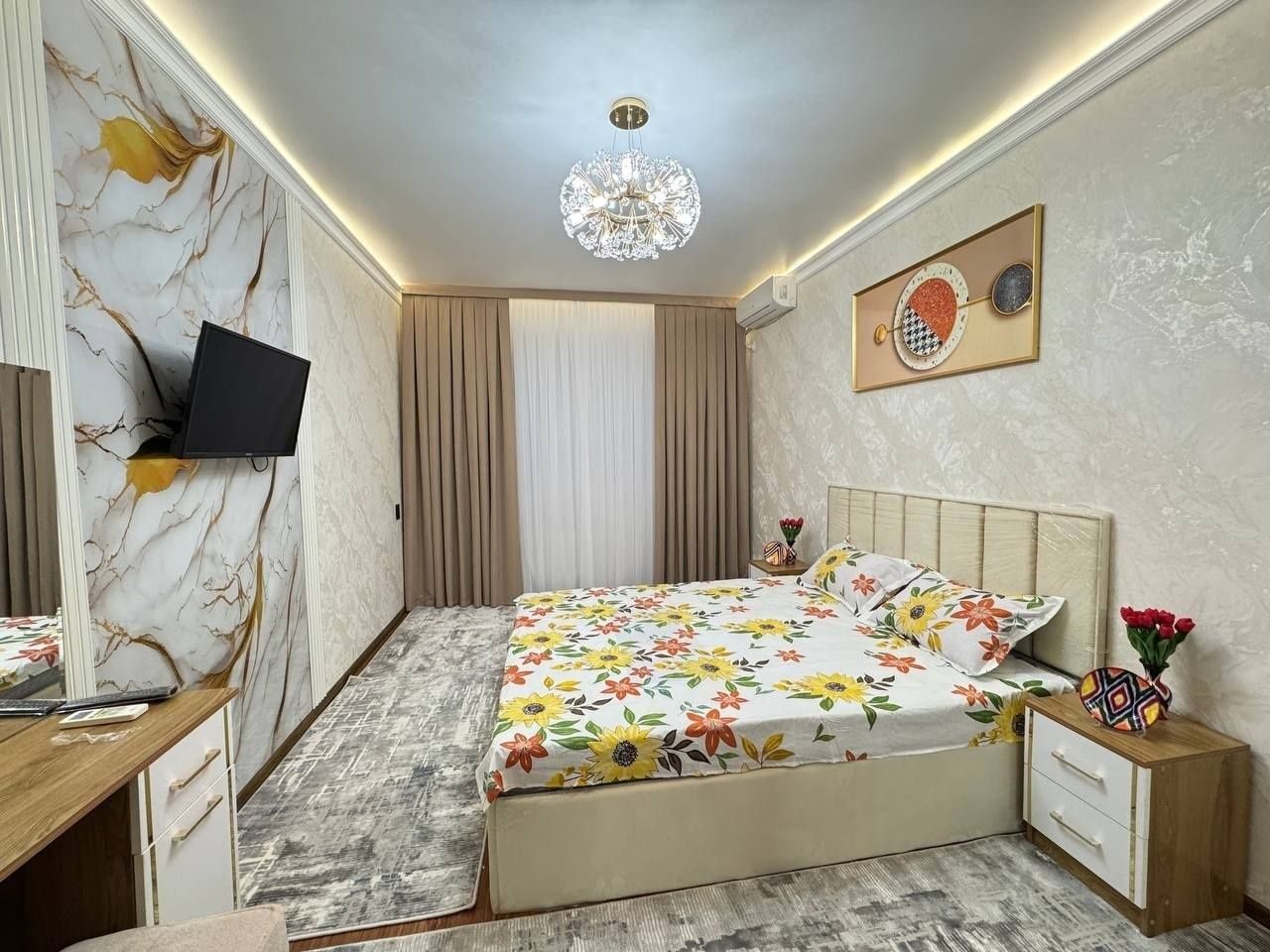 2-xonali kvartira, 60 m², Toshkent, Yakkasaroy tumani, ijaraga
