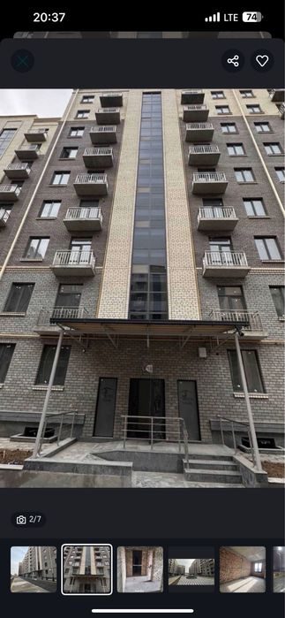 1-room apartment, 37.5 m², Tashkent, Yakkasaray District, for sale