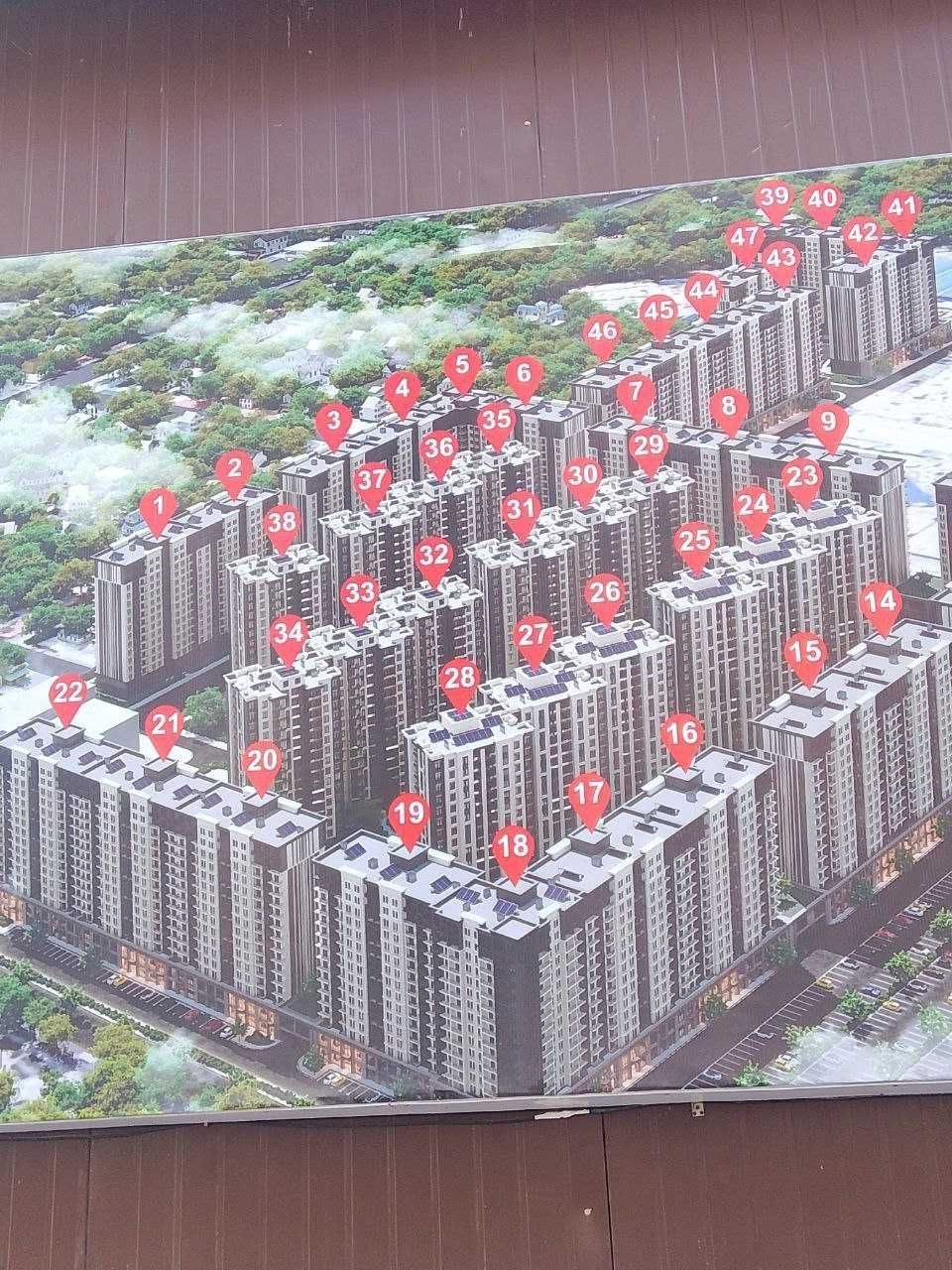 2-room apartment, 60 m², Tashkent, Uchtepa District, for rent