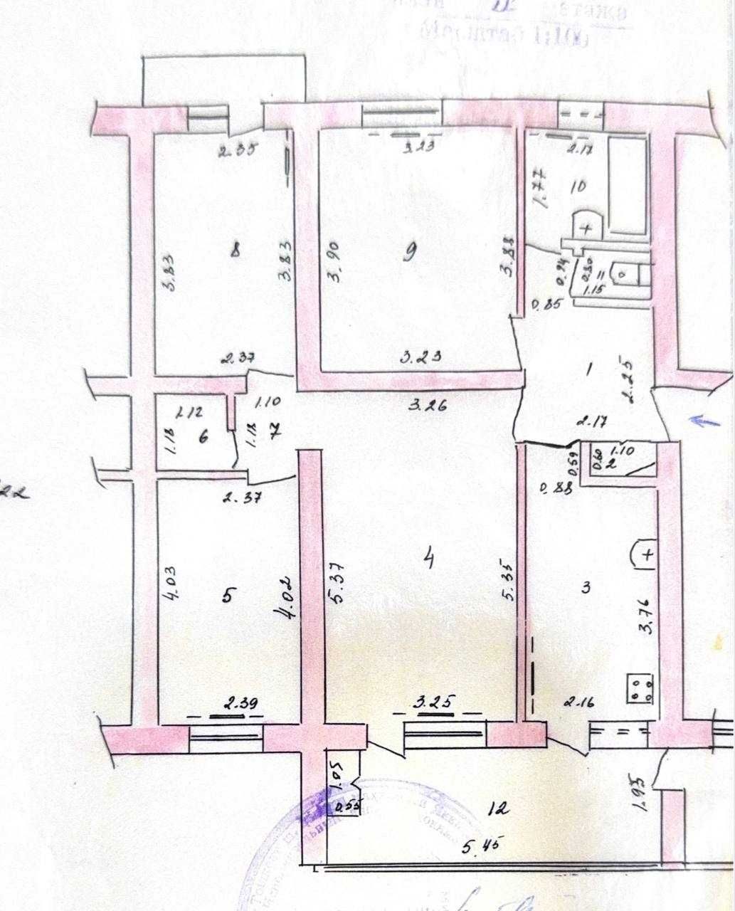 4-xonali kvartira, 100 m², Toshkent, Mirzo Ulug‘bek tumani, sotuvga