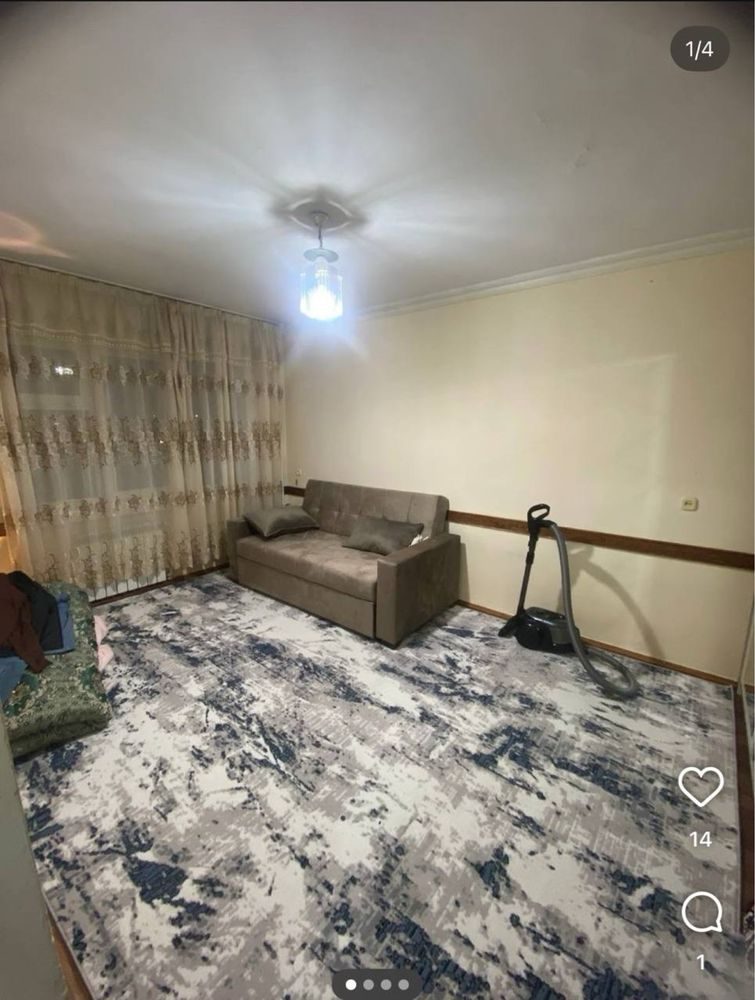 1-xonali kvartira, 38 m², Toshkent, Mirobod tumani, ijaraga