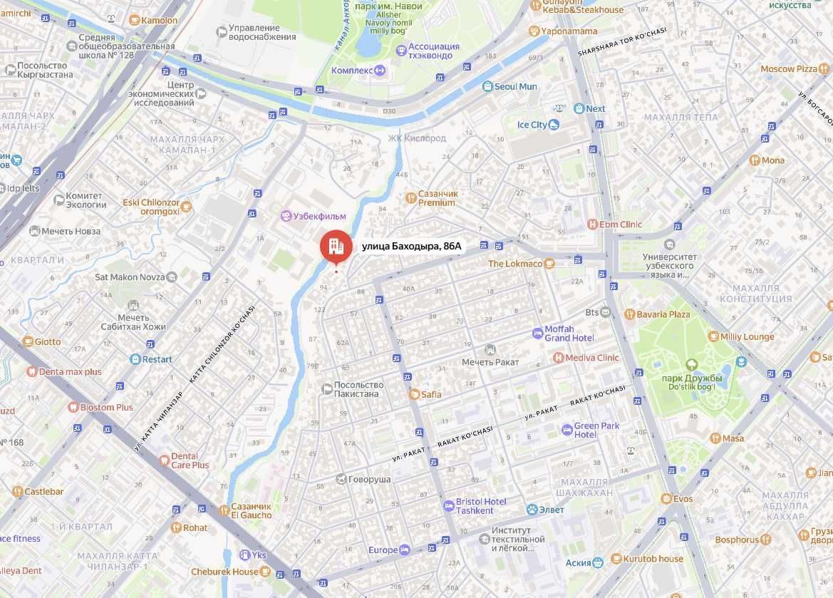 10-комнатный дом, 1396 м², Ташкент, Яккасарайский район, на продажу