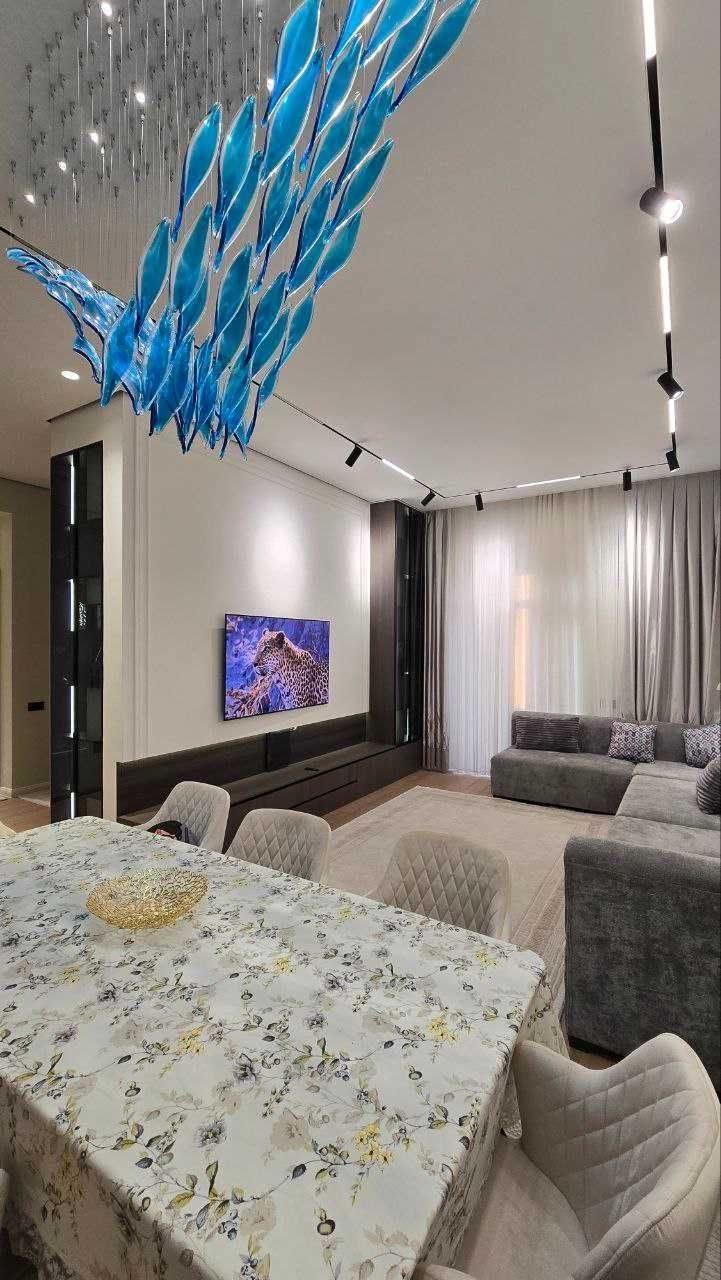 3-xonali kvartira, 91 m², Toshkent, Shayxontohur tumani, ijaraga