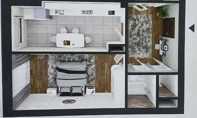 1-xonali kvartira, 48 m², Toshkent, Olmazor tumani, sotuvga