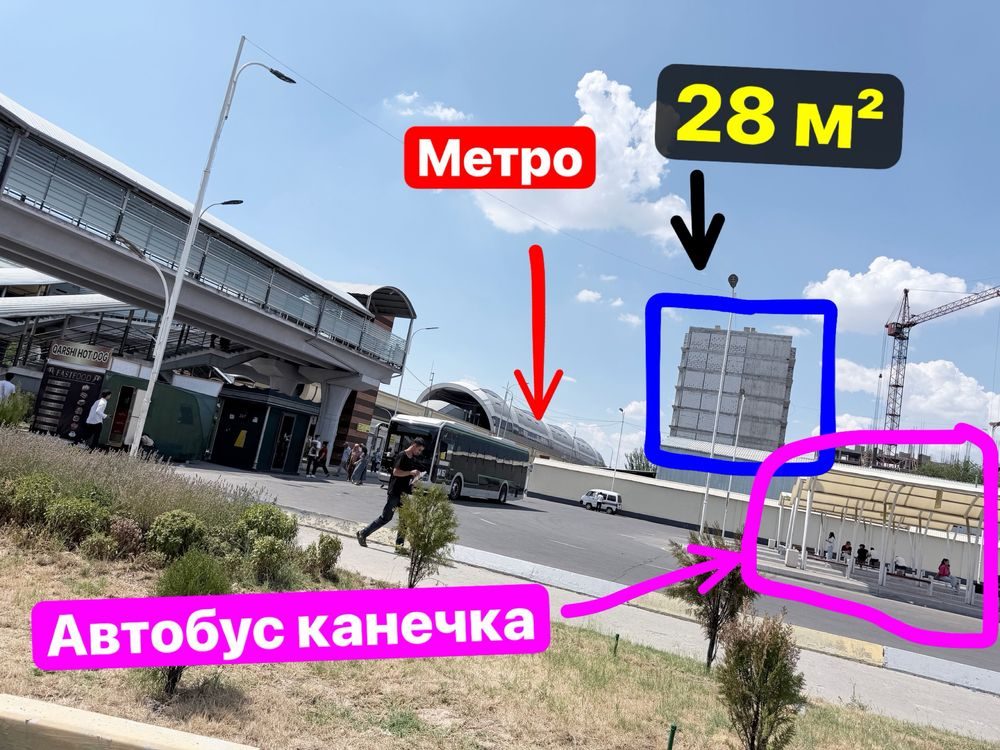 28-xonali kvartira, 28 m², Toshkent, Sergeli tumani, sotuvga
