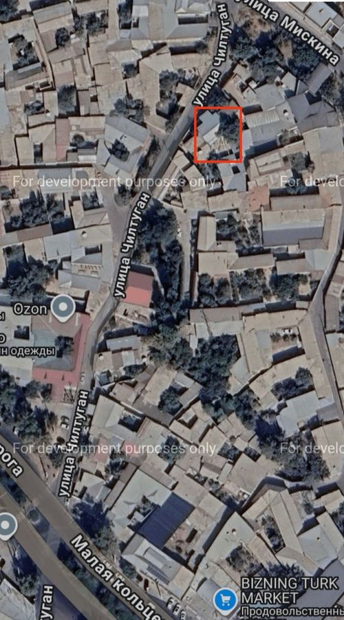 Land for sale in the center
