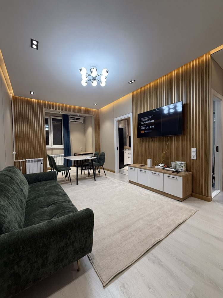 2-комнатная квартира, 55 м², Ташкент, Чиланзарский район, в аренду