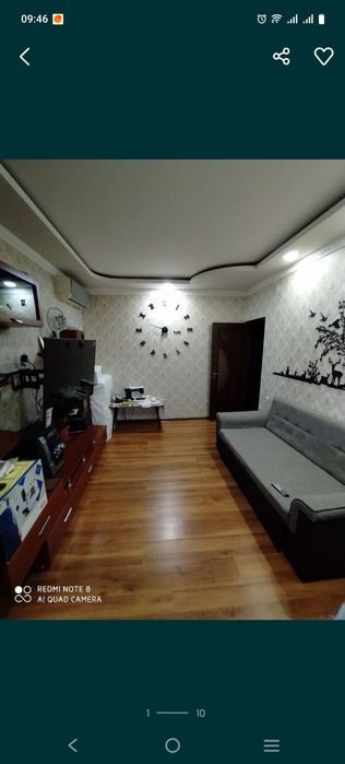 3-xonali kvartira, 43 m², Toshkent, Uchtepa tumani, sotuvga