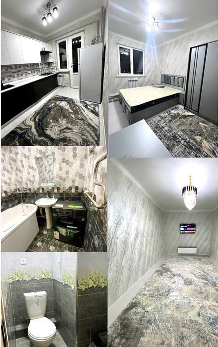 2-room apartment, 54 m², Tashkent, Bektemir District, for sale