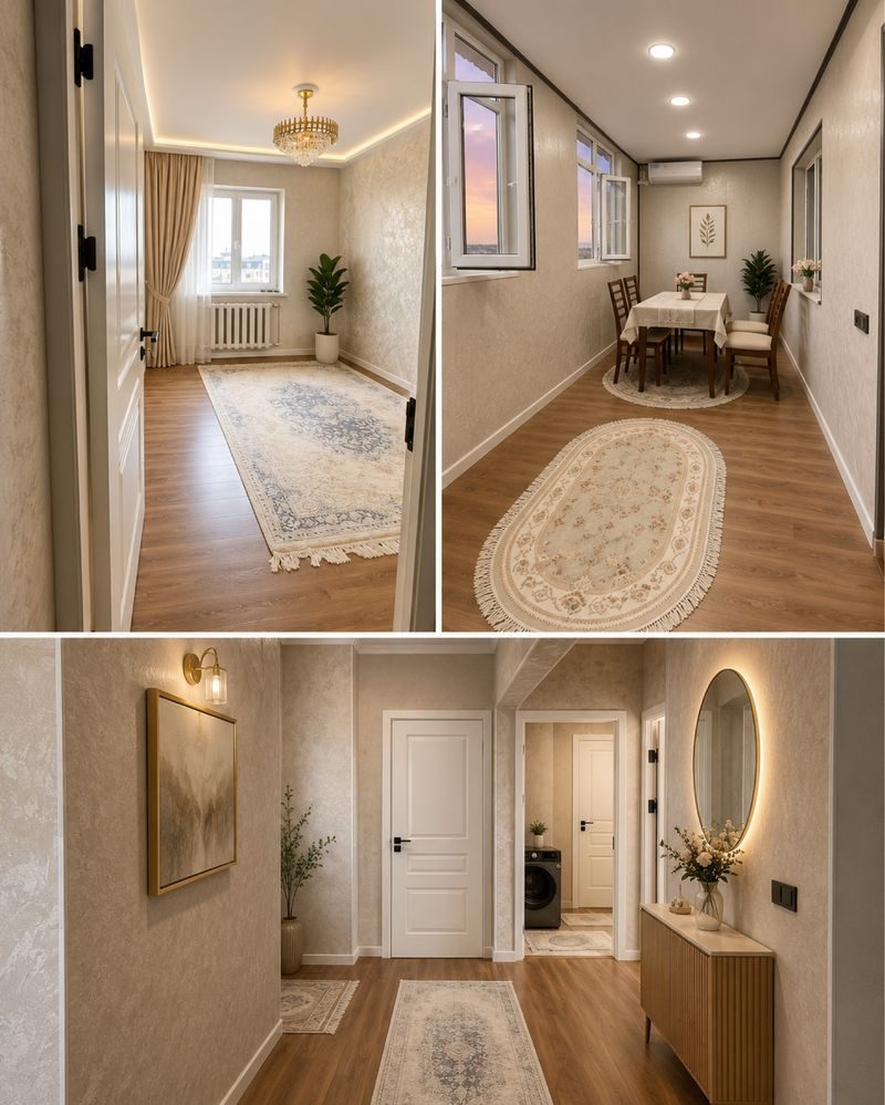 3-xonali kvartira, 93 m², Toshkent, Uchtepa tumani, sotuvga