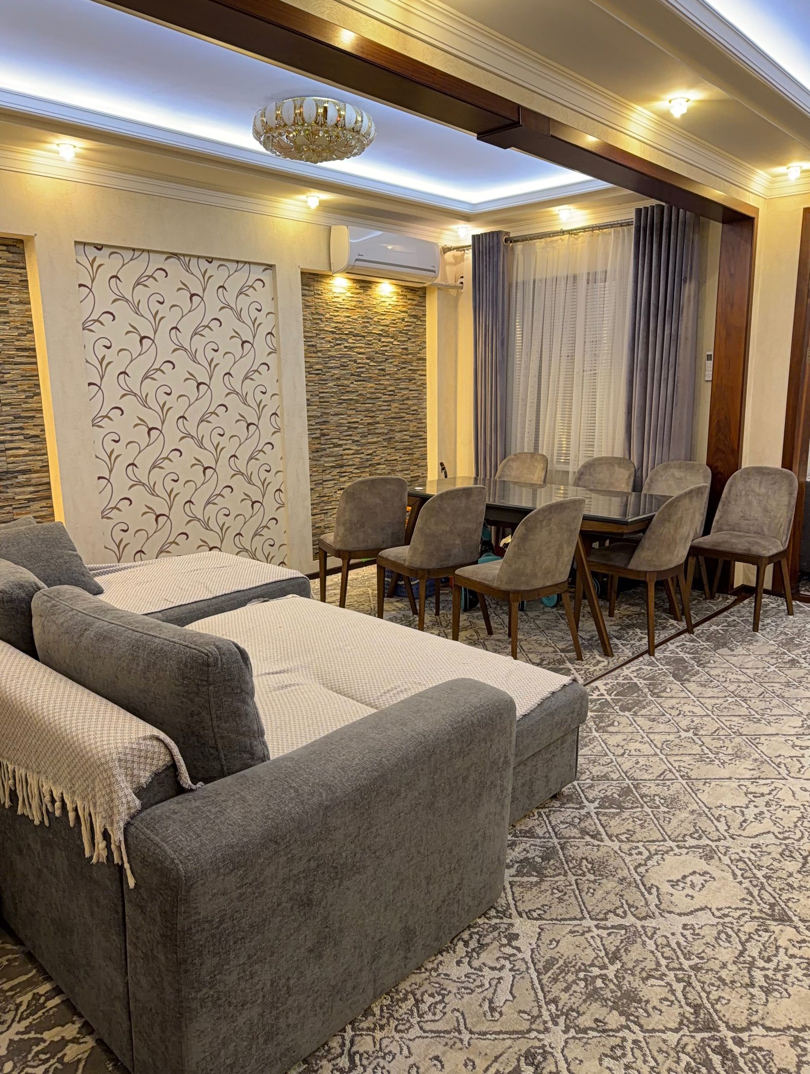 4-комнатная квартира, 99 м², Ташкент, Юнусабадский район, в аренду