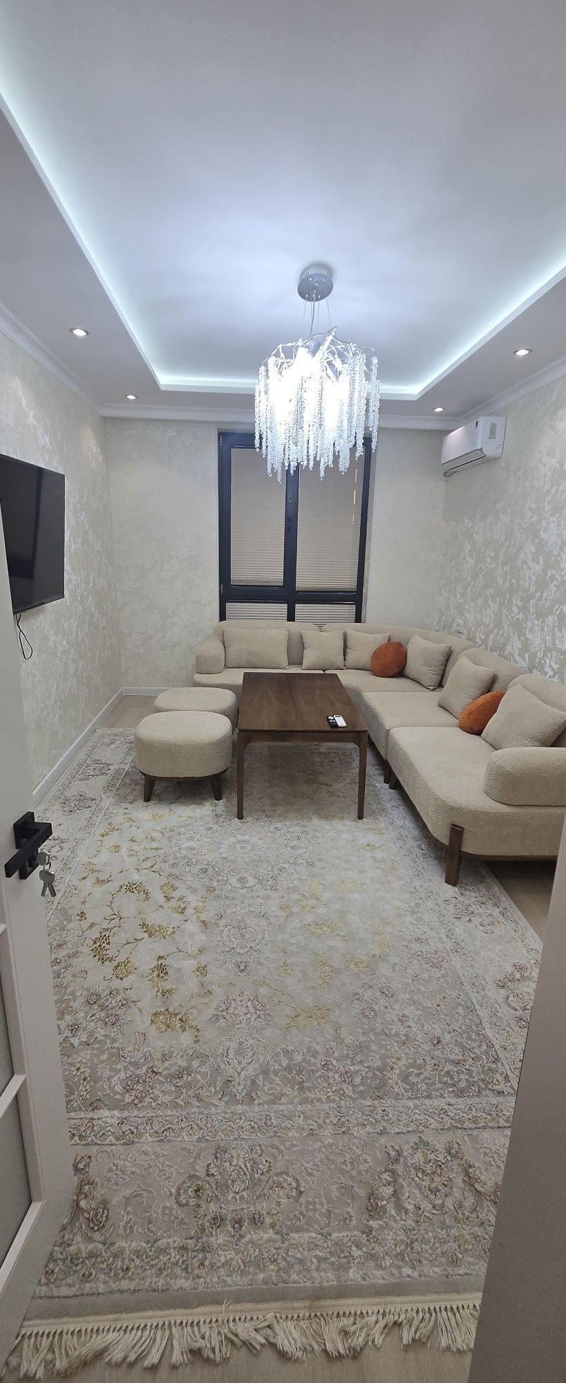 3-xonali kvartira, 76 m², Toshkent, Shayxontohur tumani, ijaraga