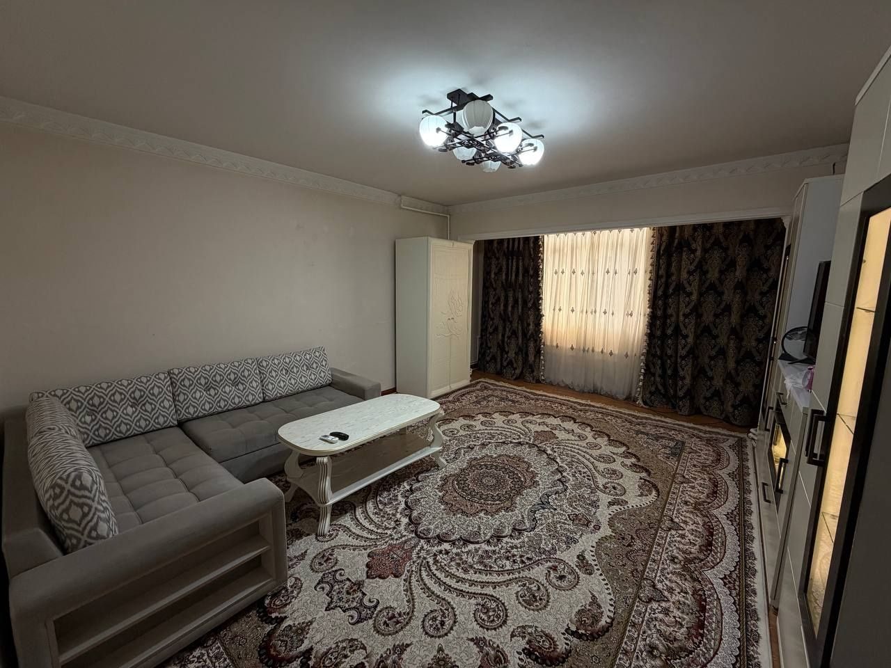 3-комнатная квартира, 55 м², Ташкент, Сергелийский район, в аренду