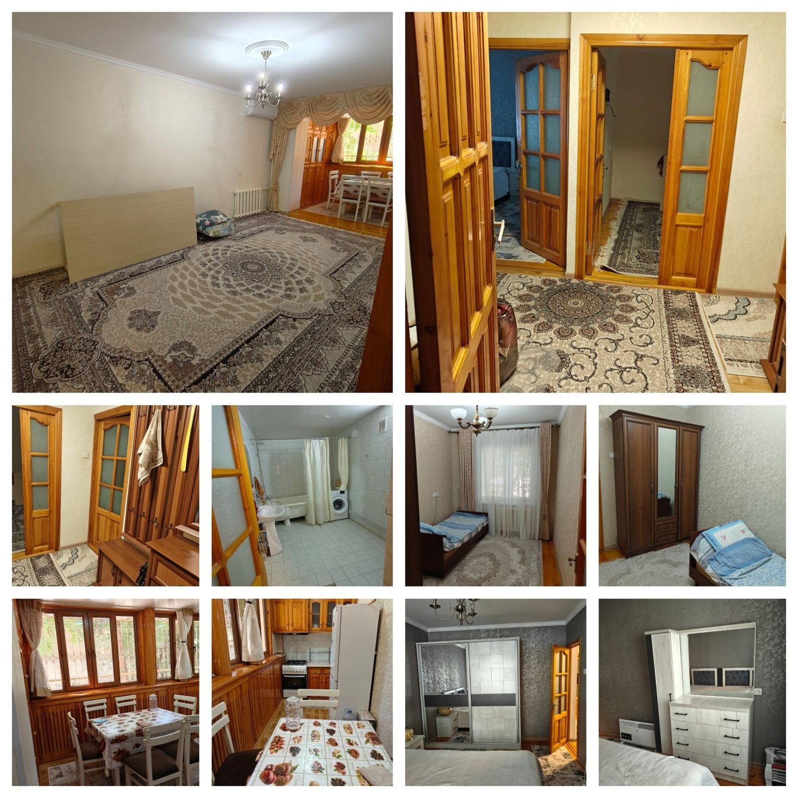 3-room apartment, 70 m², Tashkent, Sergeli District, for rent