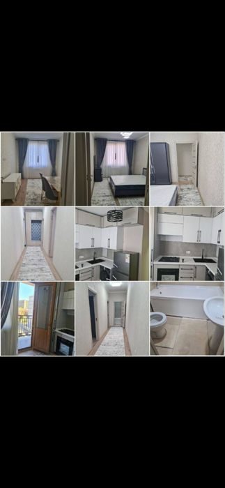 2-room apartment, 54 m², Tashkent, Almazar District, for rent