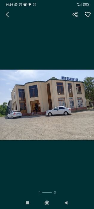 Автосервис мехмонхона, супер маркет учун кулай жой