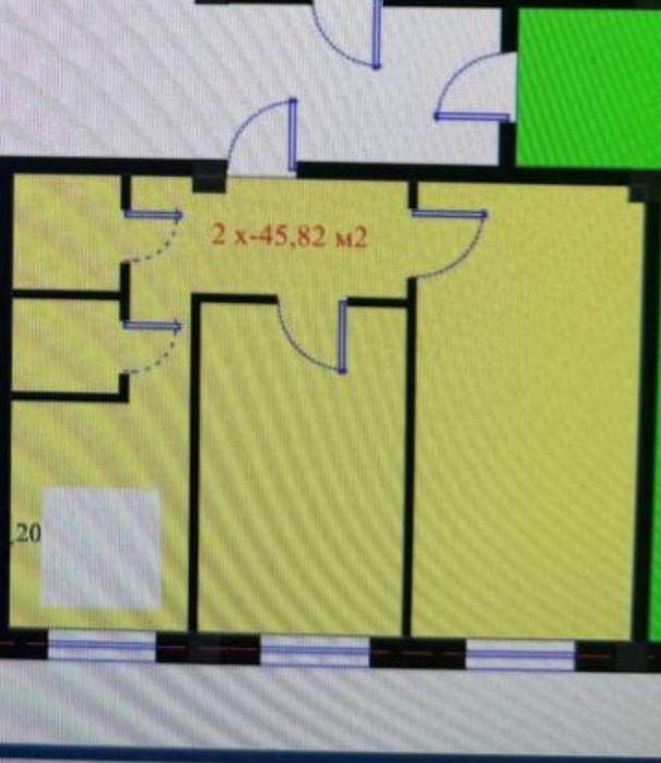 2-room apartment, 45 m², Bukhara, for sale
