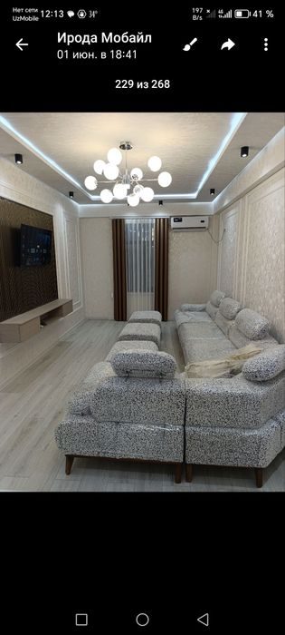 3-комнатная квартира, 68 м², Самарканд, на продажу