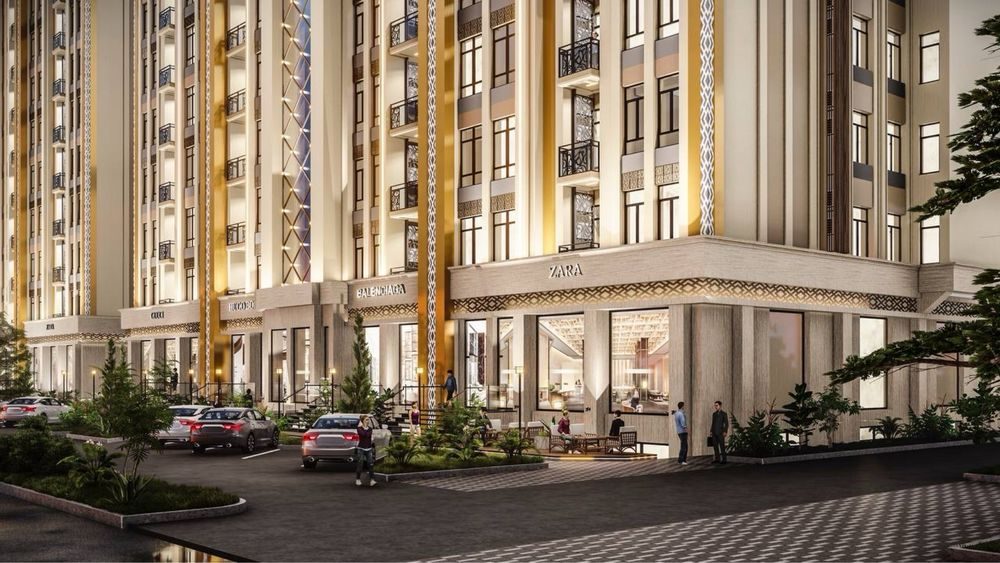 3-комнатная квартира, 89 м², Самарканд, на продажу