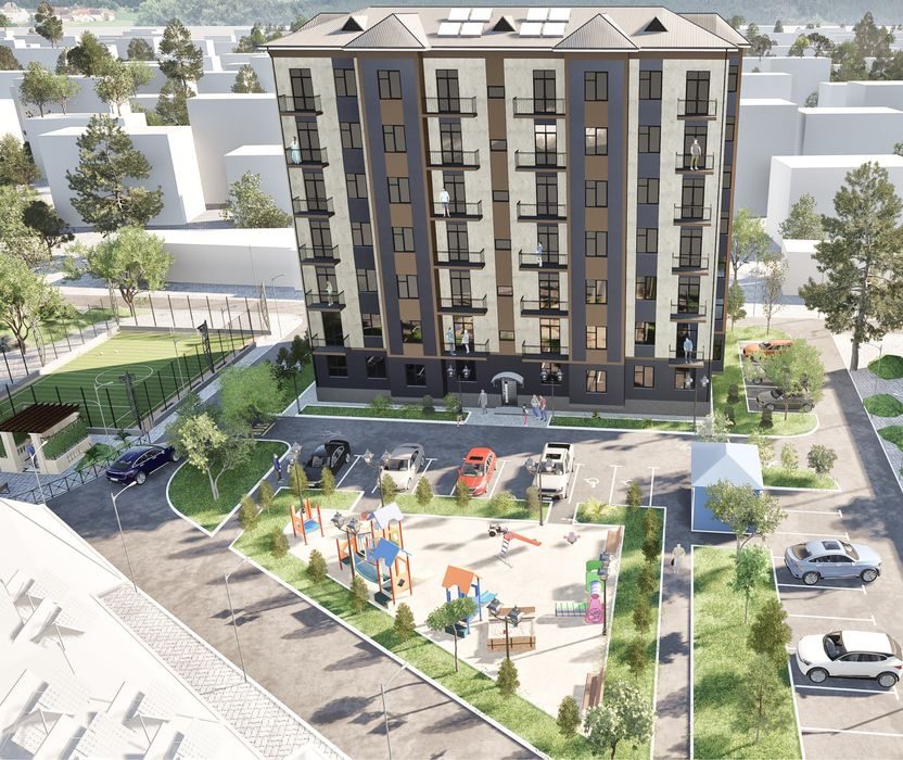 1-xonali kvartira, 36 m², Жондор, sotuvga