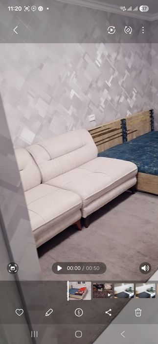 1-комнатная квартира, 30 м², Фергана, в аренду