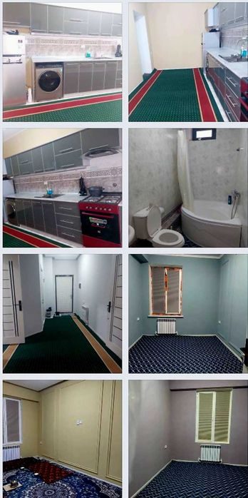 3-xonali kvartira, 112 m², Farg‘ona, ijaraga