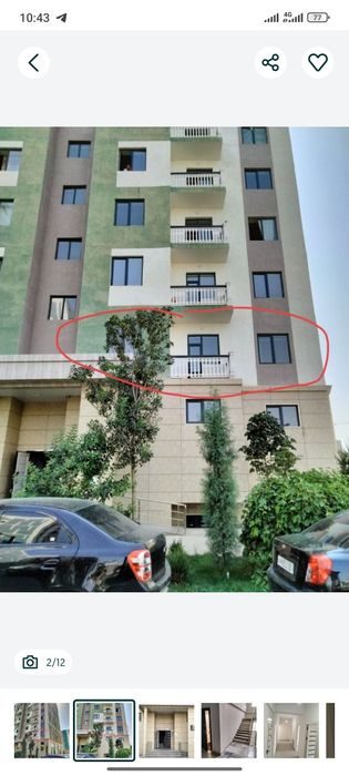 2-xonali kvartira, 70 m², Farg‘ona, ijaraga
