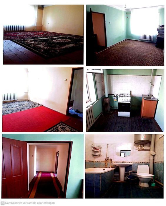 3-xonali kvartira, 71 m², Farg‘ona, ijaraga