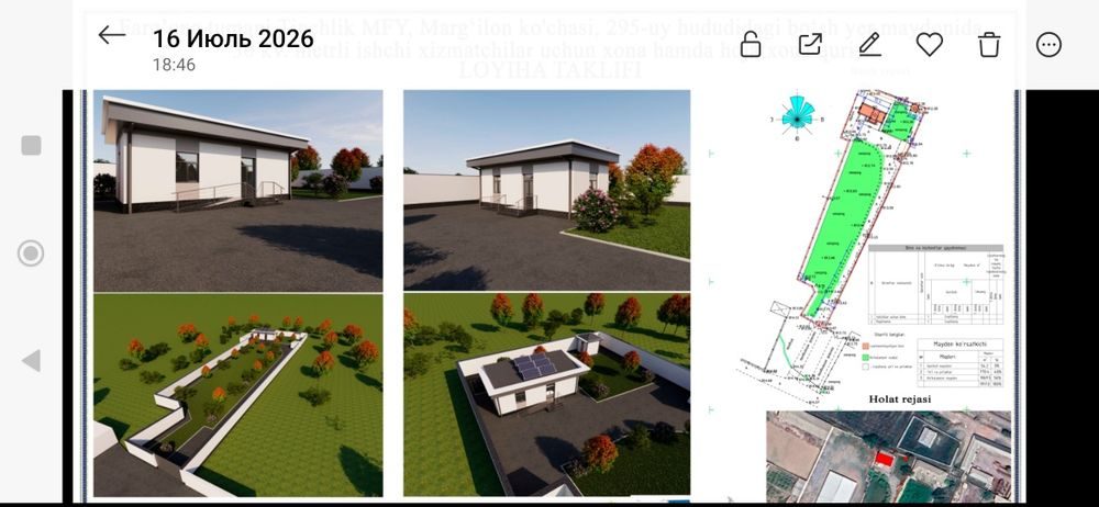 4-xonali uy, 1900 m², Farg‘ona, sotuvga