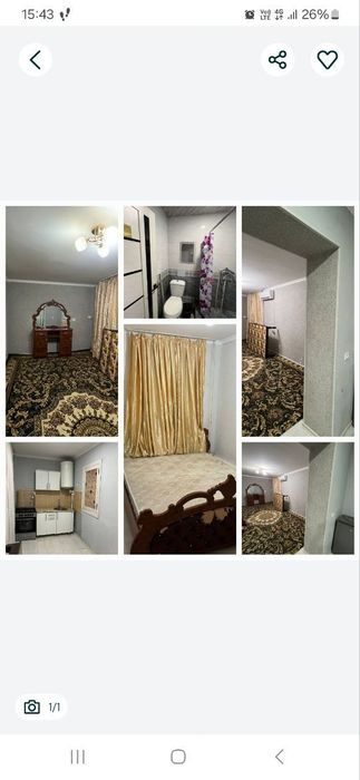 1-xonali uy, 46 m², Farg‘ona, sotuvga
