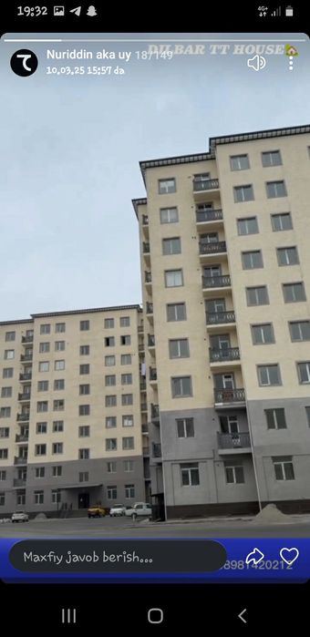 3-xonali kvartira, 71 m²