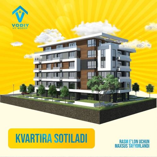 2-xonali uy, 48 m²